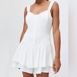 Rozelle Button-Front Romper